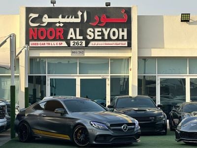 مرسيدس بنز C 63S AMG مرسيدس بنز اي ام جي C63S خليجي 2017 اديشن1 بحاله ممتازه