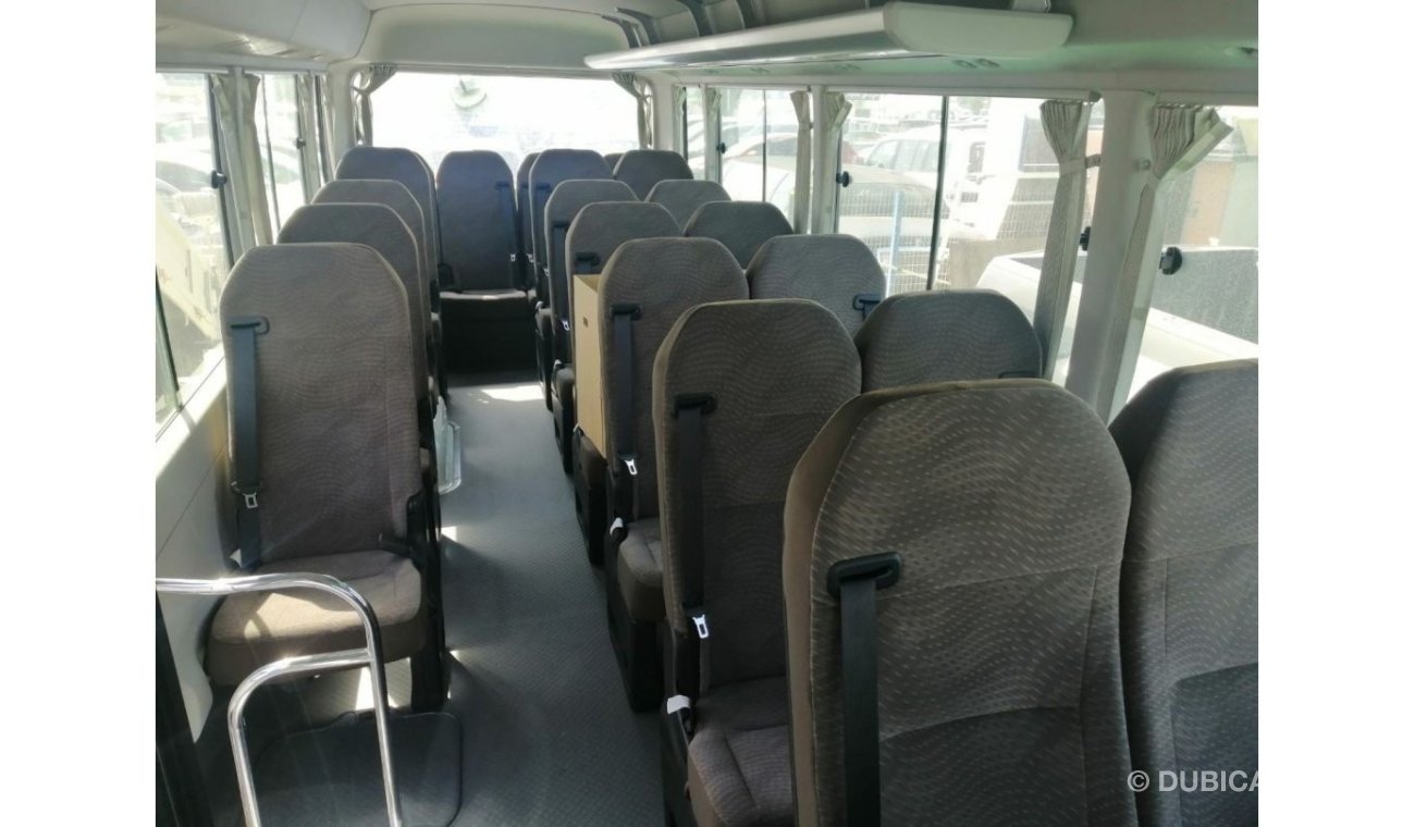 تويوتا كوستر 22 seats with fridge and 3 point seat plat