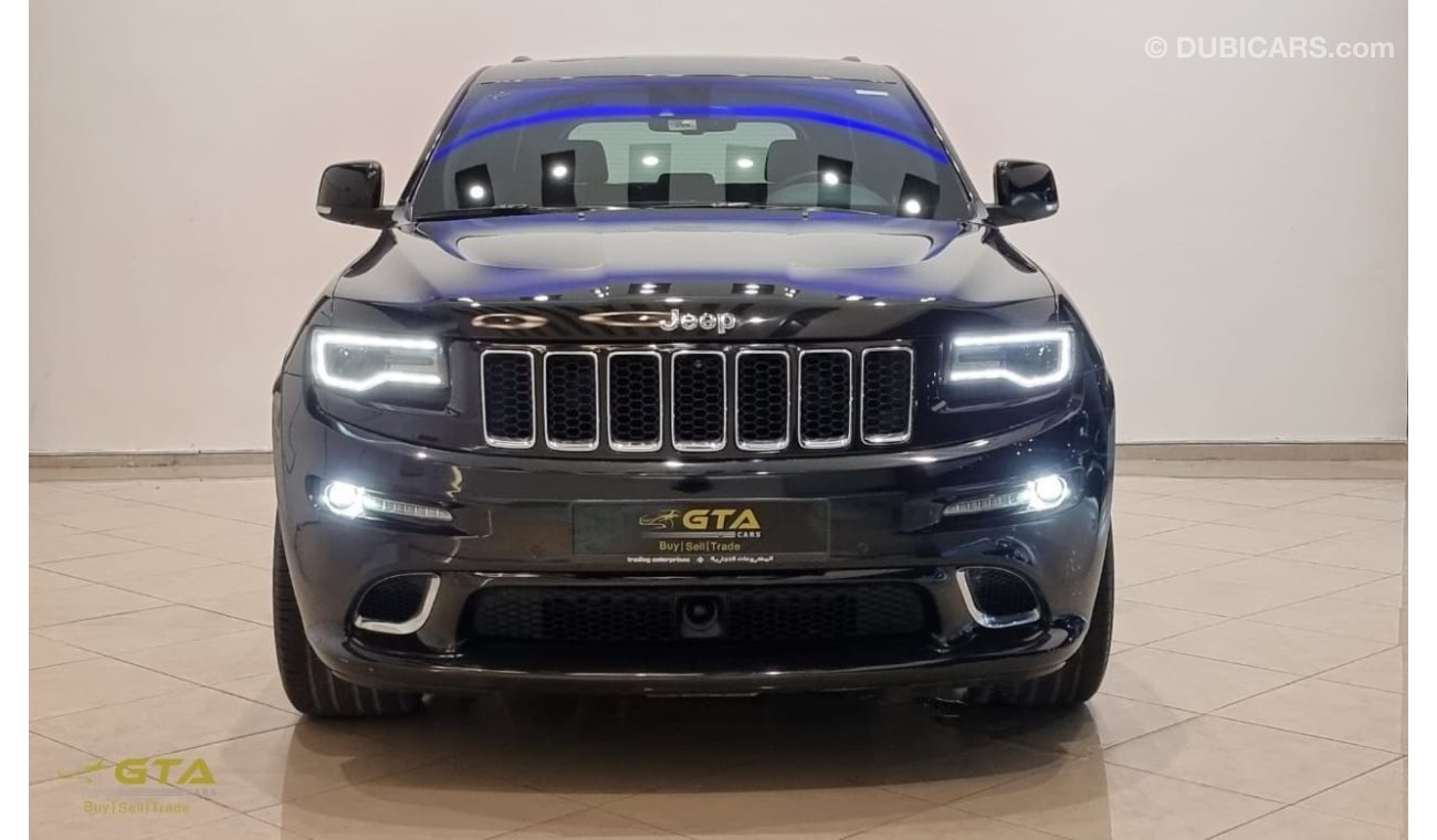 جيب جراند شيروكي 2015 Jeep Grand Cherokee SRT, Warranty, Service History, Low KMs, GCC