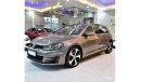 فولكس واجن جولف Volkswagen GTi 2016 Model!! in Grey Color! GCC Specs