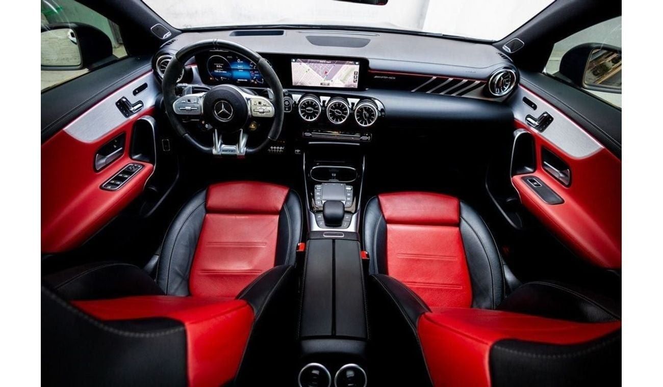 Mercedes-Benz CLA 45 AMG Mercedes-Benz CLA45 AMG S 2021 GCC under Agency Warranty and Service Contract with Flexible Down-Pay