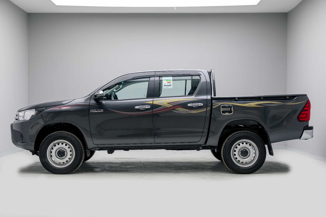 تويوتا هيلوكس 2.4L - Diesel - Manual - Grey Mettalic Inside Black | Export Only