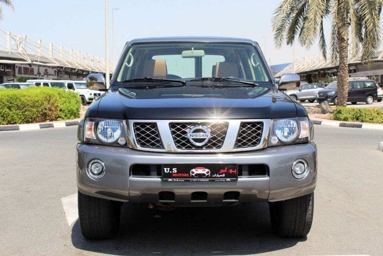 Nissan Patrol NISSAN PATROL SUPER SAFARI M/T 2021 GCC SINGLE OWNER WITH WARRANTY IN MINT CONDITION