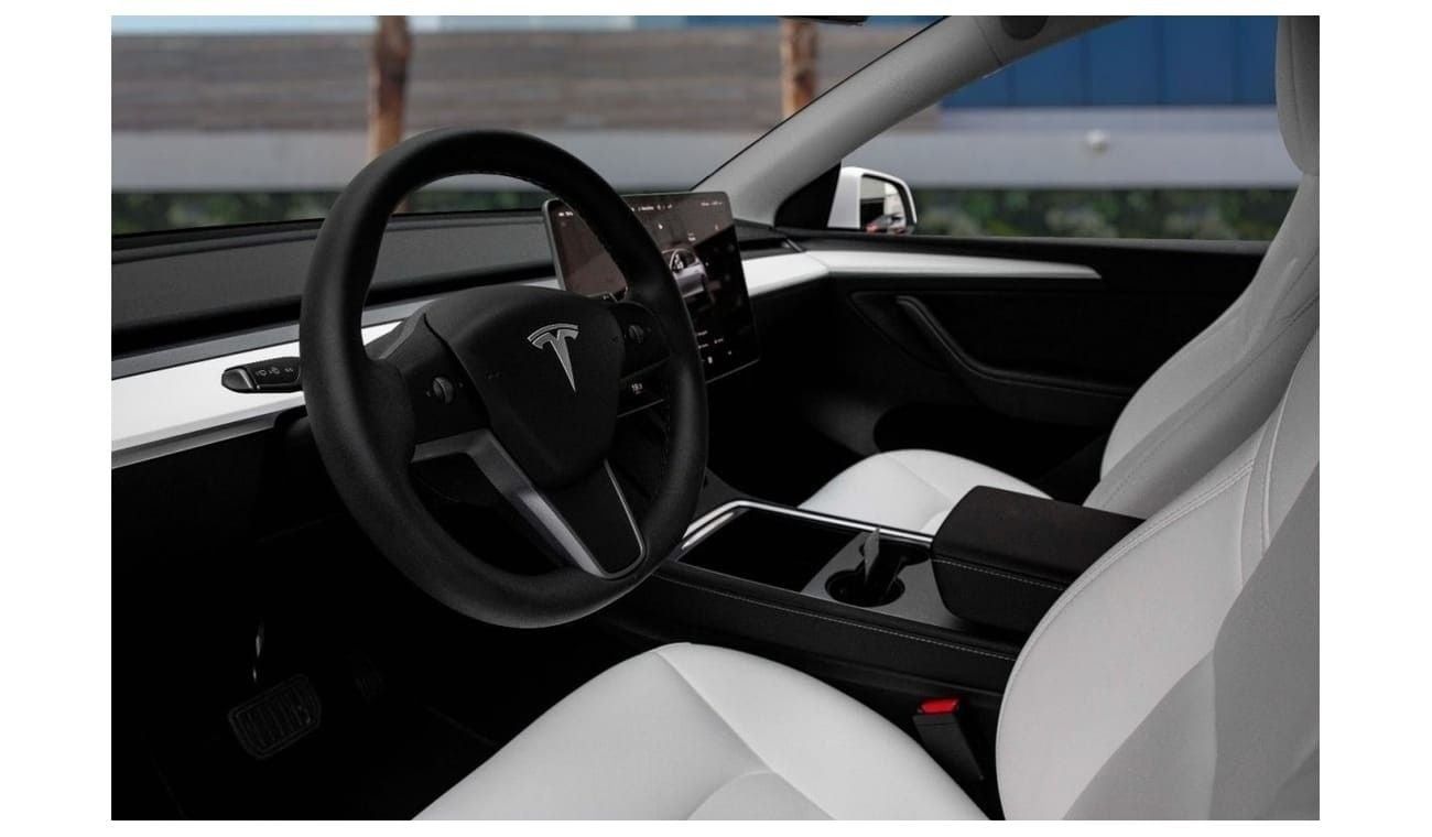 Used Tesla Model Y Long Range | 3,525 P.M | 0% Downpayment | White on ...