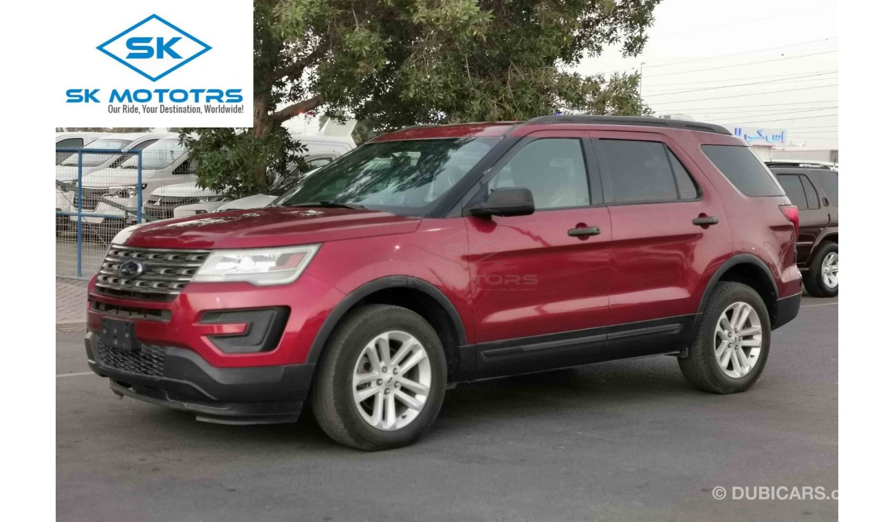 Ford Explorer 3.5L Petrol, 18" Rims, Multi Drive Mode, Bluetooth, Fabric Seats, LED Headlights, CD-USB (LOT # 548)