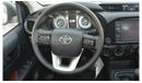 Toyota Hilux DC DIESEL 2.4L 4x4 STD 6MT STEEL WIDE, AC, LED FOG
