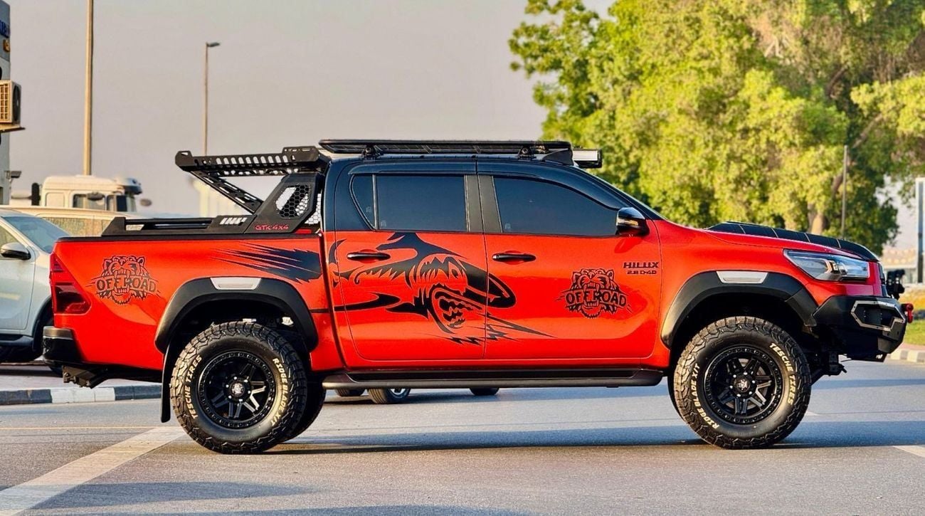Toyota Hilux MODIFIED TO GR SPORTS | 2.8L DIESEL ENGINE | GTK SPORTS BAR