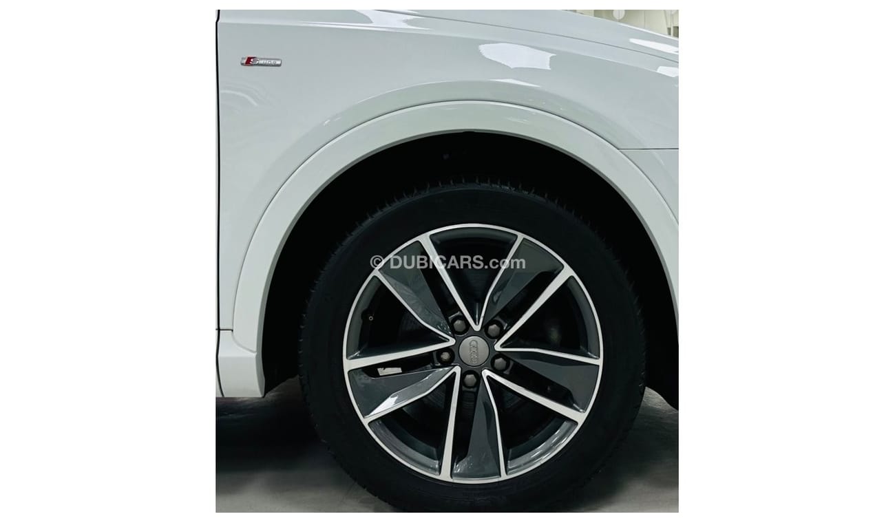 Audi Q3 35 TFSI S-Line GCC .. FSH .. S line .. Perfect Condition .. 4Cyl