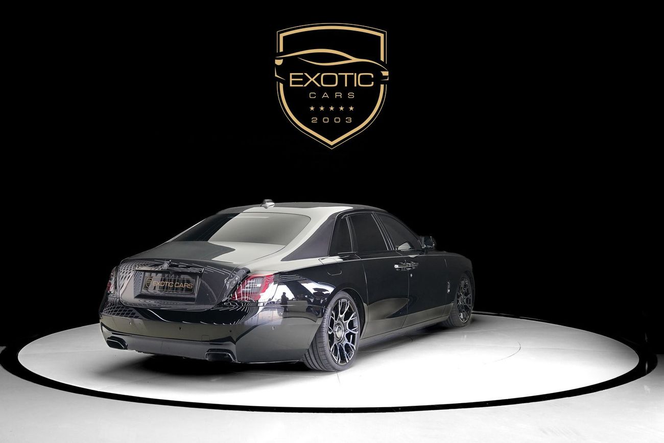 رولز رويس جوست Black Badge 6.6L