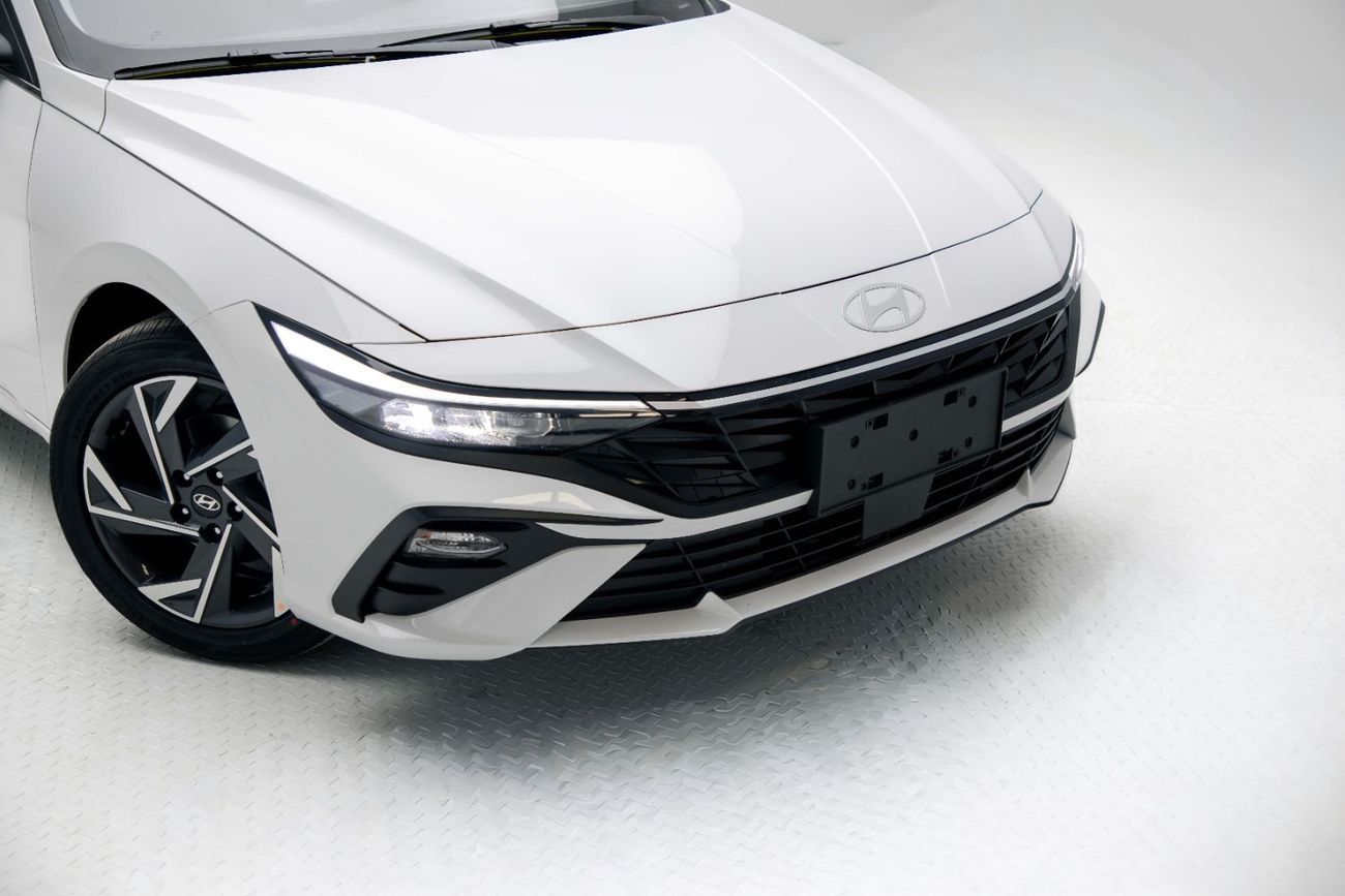 Hyundai Elantra GLX Elite 1.5L - White Inside Black | Export Only