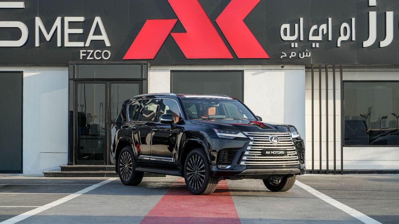 لكزس LX 600 VIP LAUNCH EDITION  w/Black Package 3.5L VIP 4 SEATS 2025 MY EXPORT PRICE
