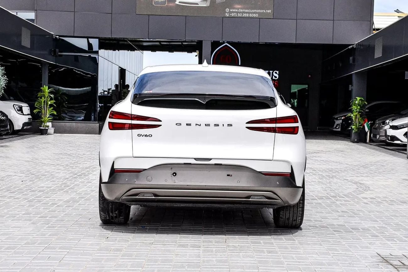 جينيسس GV60 Electric | Korean Specs | Clean Title | 26K KM | White | جينسس كهرباء وا