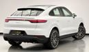 Porsche Cayenne 2021 Porsche Cayenne Coupe, 1 Year Warranty, Full Service History, GCC