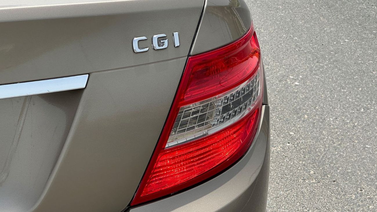 مرسيدس بنز C 200 GCC 2010 1.8L 4 Cylinders In Good Condition