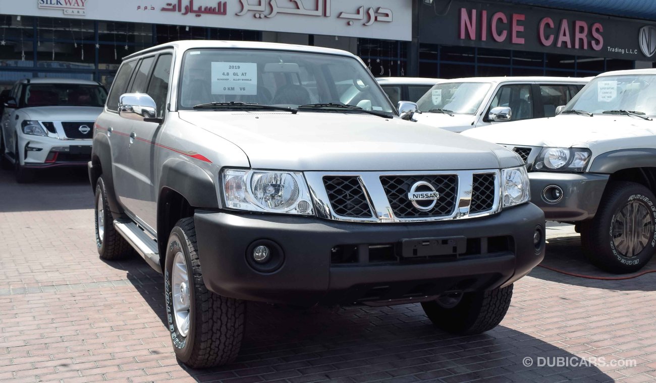 Nissan Patrol Safari GL sunroof , Alloy wheels , (Awrostamani Nissan ) Arabian automobiles warranty, VAT inclusive