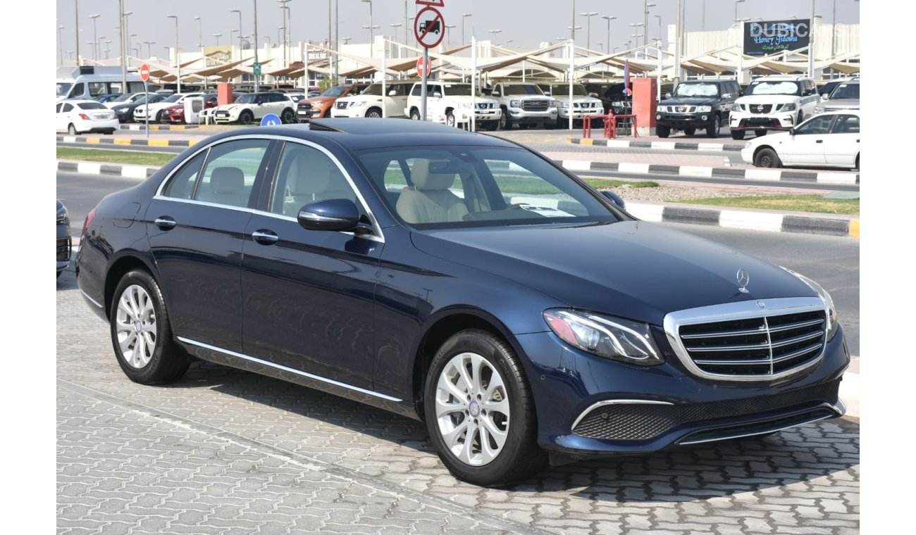 مرسيدس بنز E300 MERCEDES E 300 2017 BLUE