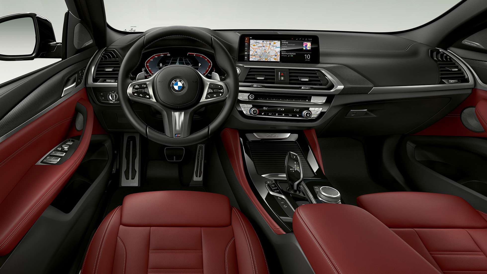 BMW X4 interior - Rear Right Angled
