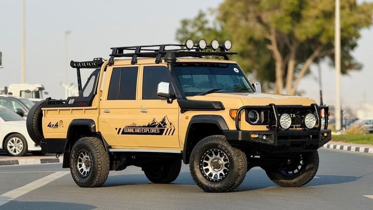 Toyota Land Cruiser Pick Up 2020 | 4.5L DIESEL | MANUAL TRANMSISSION | RIGHT-HAND-DRIVE | MODIFIED TO 2025 MODEL | BULL BAR WITH