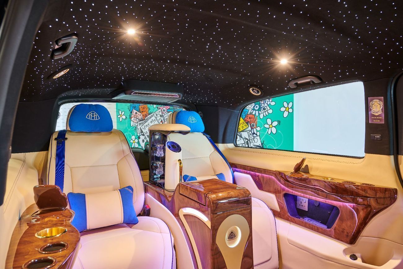 Mercedes-Benz V 300 2026 “CELESTINE” – Handcrafted by ROYAL CUSTOMS in Dubai (5 Year Warranty)