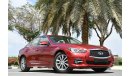 Infiniti Q50 2014 - GCC SPECS - FULL OPTION - BANK LOAN WITH ZERO DOWNPAYMEN - 1139 AED -