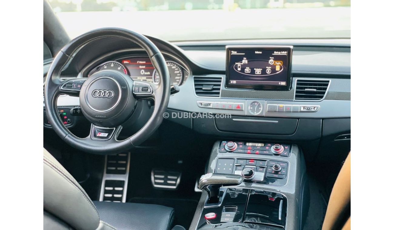 Audi S8 TFSI quattro Top AUDI S8 MODEL 2014 GCC SPACE FULL OPTION FULL SERVER HISTORY IN COMPANY