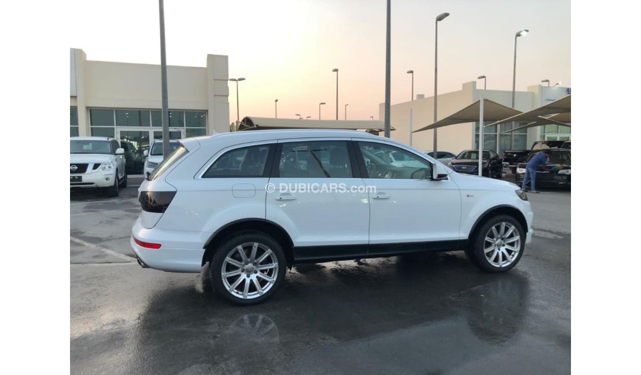 أودي Q7 النوع : اودي Q7 الموديل : 2013 المواصفات :     خليجي فل مواصفات بانوراما شاشه وتحكم كهربي كامل  وتشغ