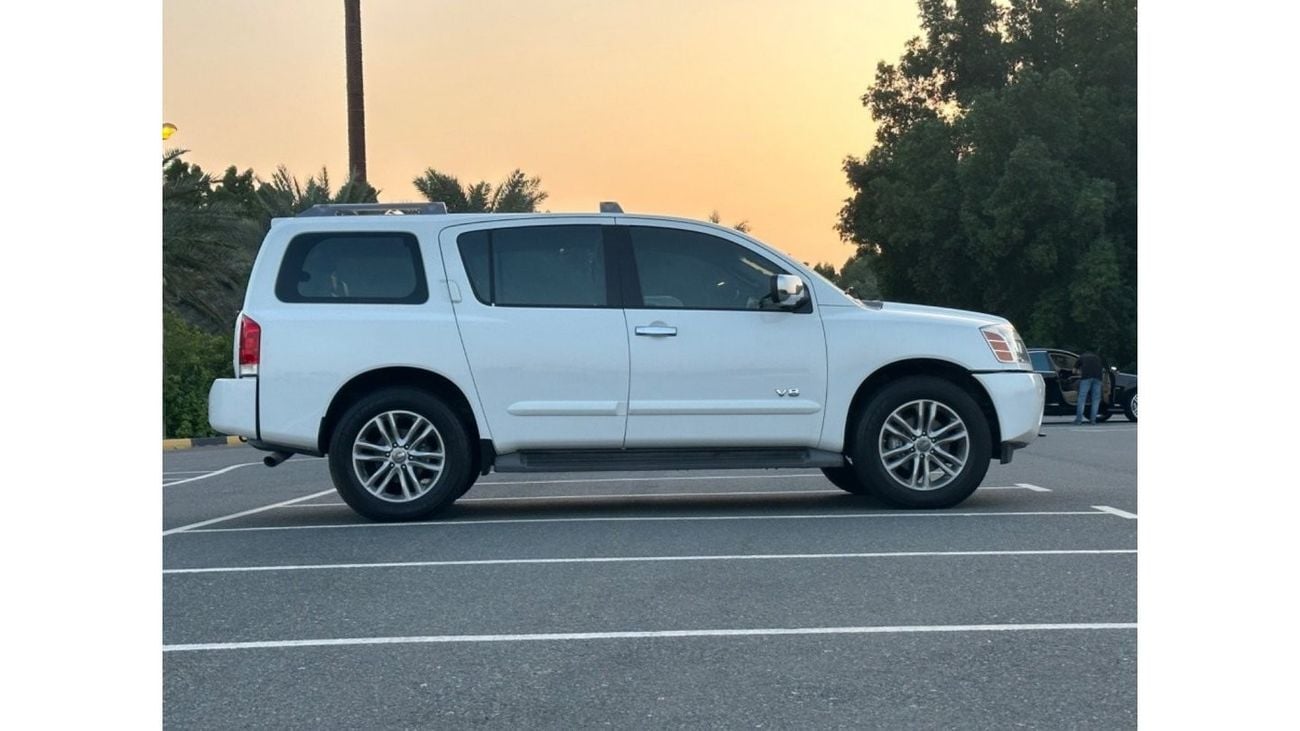 نيسان أرمادا موديل 2007 خليجي فل مواصفات كراسي جلد ومثبت سرعه وفتحه