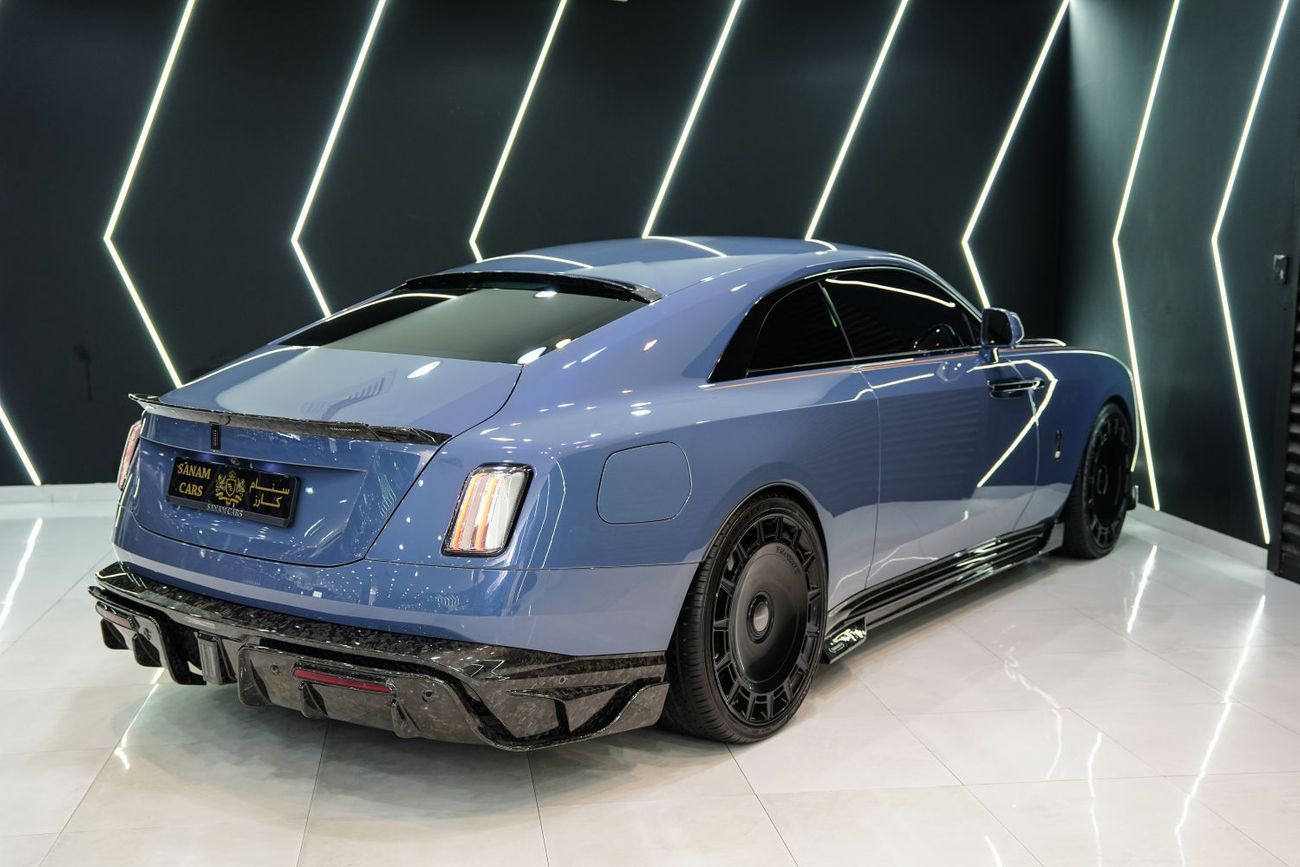 رولز رويس سبيكتر Mansory, Forged Carbon, Bespoke Audio, Starlight, Illuminated Grille, Canadel Paneling!!