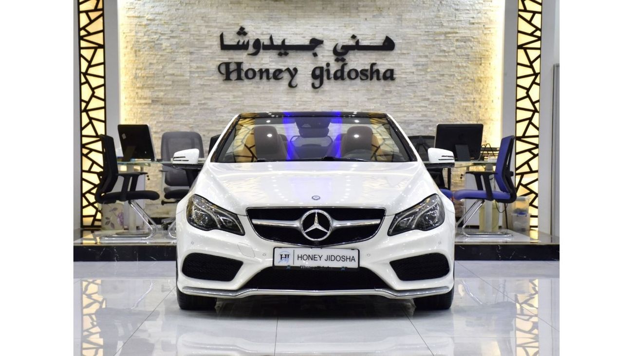 مرسيدس بنز E 400 كوبيه EXCELLENT DEAL for our Mercedes Benz E400 Convertible ( 2015 Model ) in White Color GCC Specs
