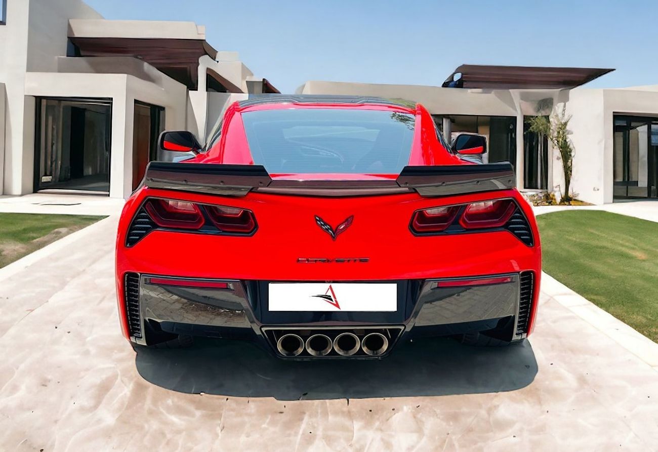 Chevrolet Corvette Grand Sport AED 4430 PM | CORVETTE C7 GRAND COUPE 2017 | GCC | TOP RANGE | LADY DRIVEN