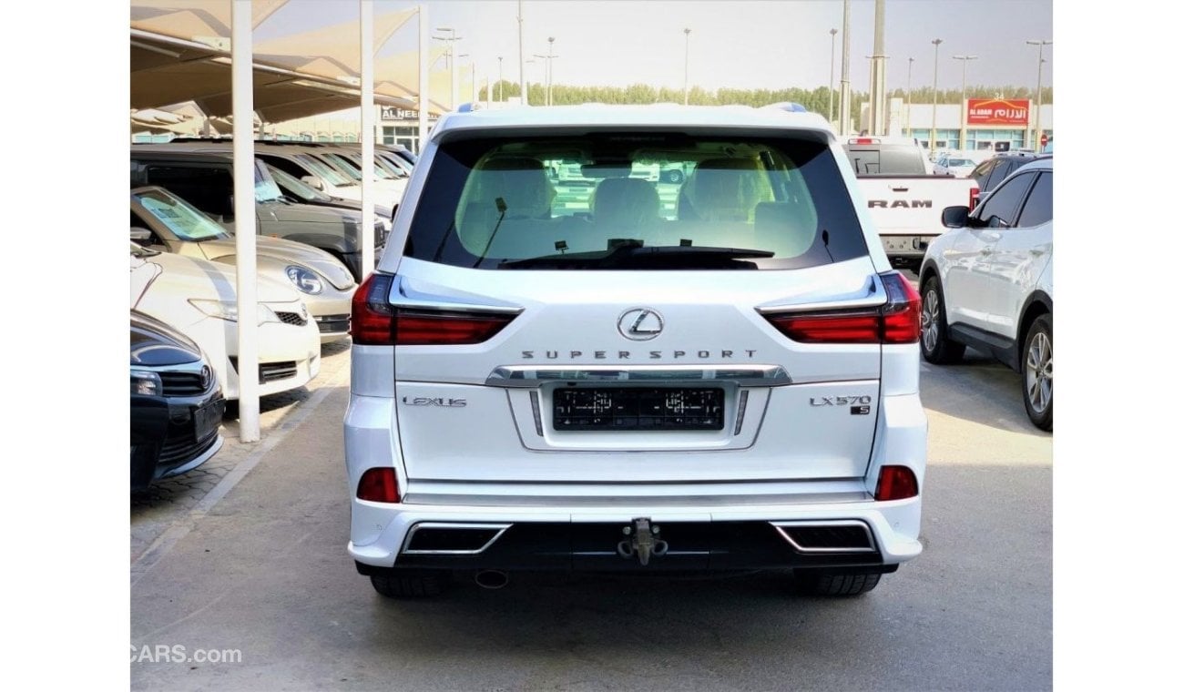 لكزس LX 570 Lexus LX 570 Super Sport 5.7L V8