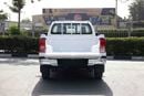 تويوتا هيلوكس Single Cab 2.4L Manual - Super White Inside Maroon | Export Only