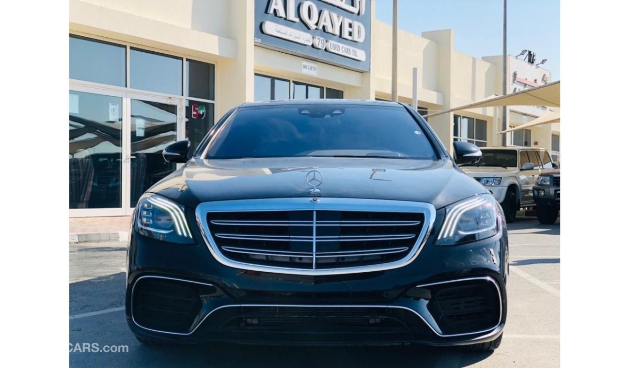 مرسيدس بنز S 500 مرسيدس بنز S500 خليجي بحاله ممتازه محول 63 2019 63