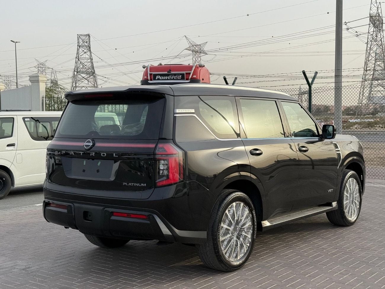 Nissan Patrol LE Platinum City 3.5L 2026 black inside Tan  interior