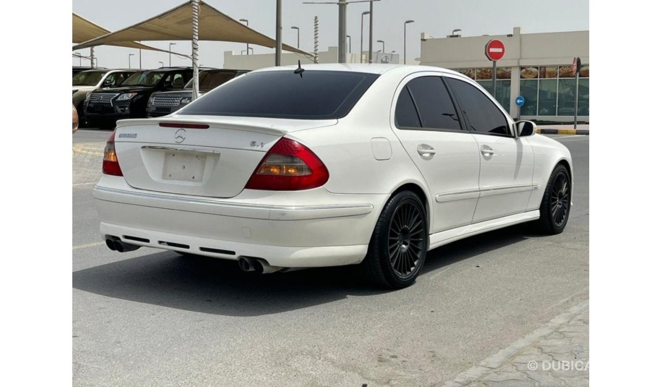 Mercedes-Benz E 550 2004 model, imported from Japan, 8 cylinders