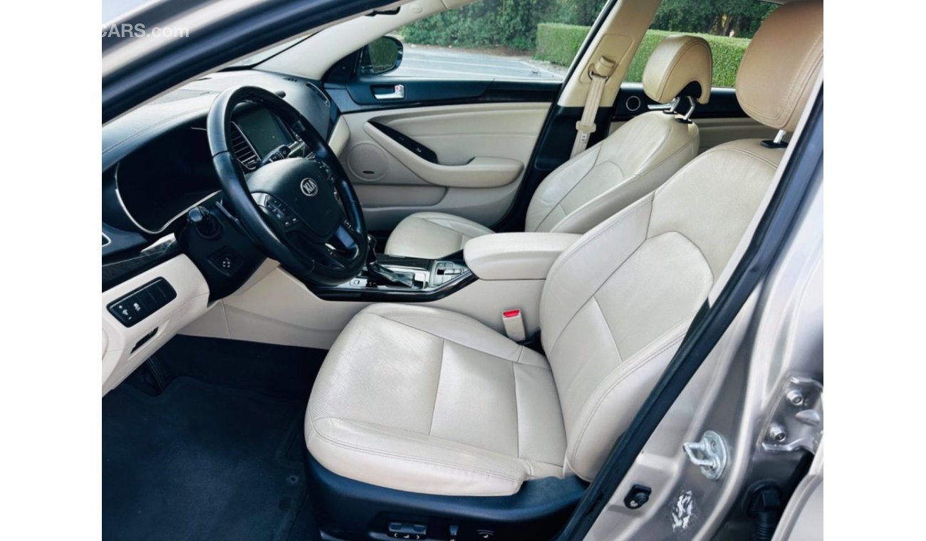 Kia Cadenza LX MODEL 2015 GCC CAR PERFECT CONDITION FULL OPTION PANORAMIC ROOF