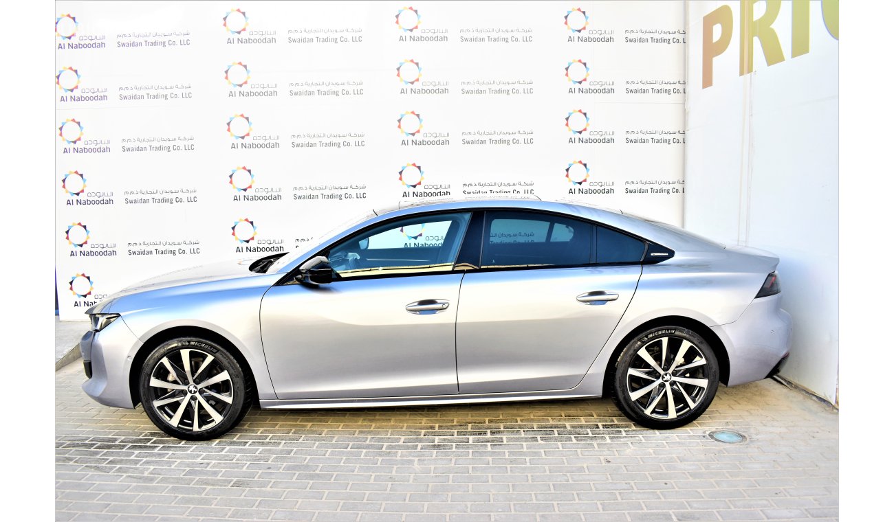 بيجو 508 1.6L GT LINE 2019 GCC SPECS AGENCY WARRANTY UP TO 2024 OR 100,000KM