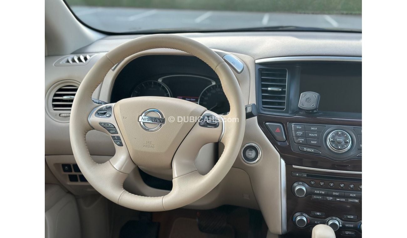 Nissan Pathfinder Platinum MODEL 2013 GCC CAR PREFECT CONDITION INSIDE AND OUTSIDE FULL OPTION PANORAMIC ROOF LEATHER