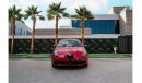 Alfa Romeo Giulietta Veloce  | 1,508 P.M  | 0% Downpayment | Agency Warranty & Service Contract