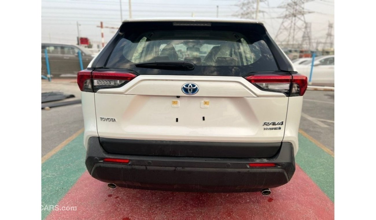 Toyota RAV4 LE Hybrid 2023 Model White Color 2.5L  AWD,,CUV,, 5 doors ,, 5 seats ( for local registration +10%)