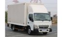 ميتسوبيشي فوسو 2017 | FUSO CANTER LONG CHASSIS DRY BOX WITH GCC SPECS AND EXCELLENT CONDITION