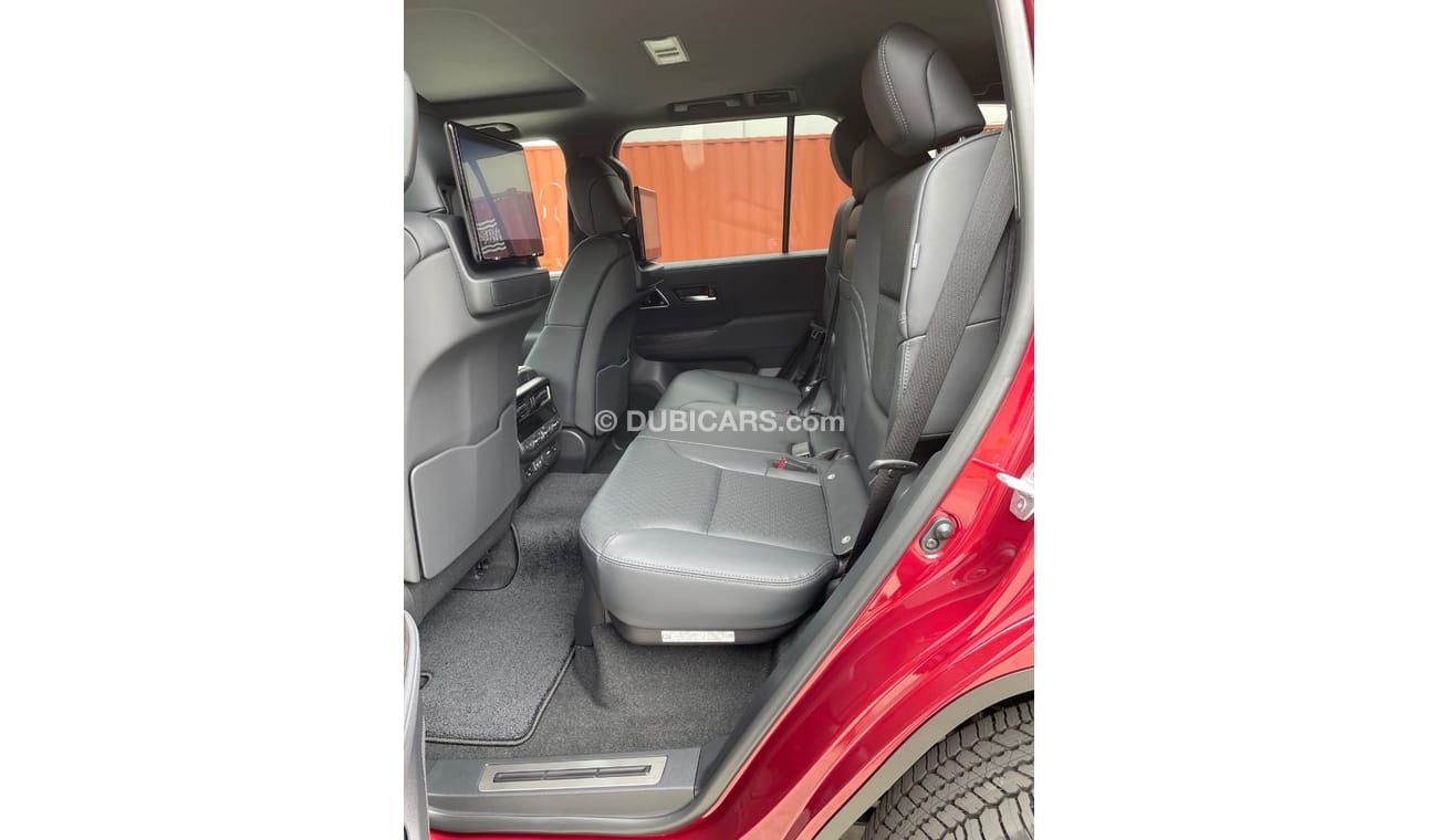 Toyota Land Cruiser 300 Series *2022* Maroon [Right Hand Drive] Sunroof V6 Diesel 4WD Automatic 7 Seats Leather & Electr