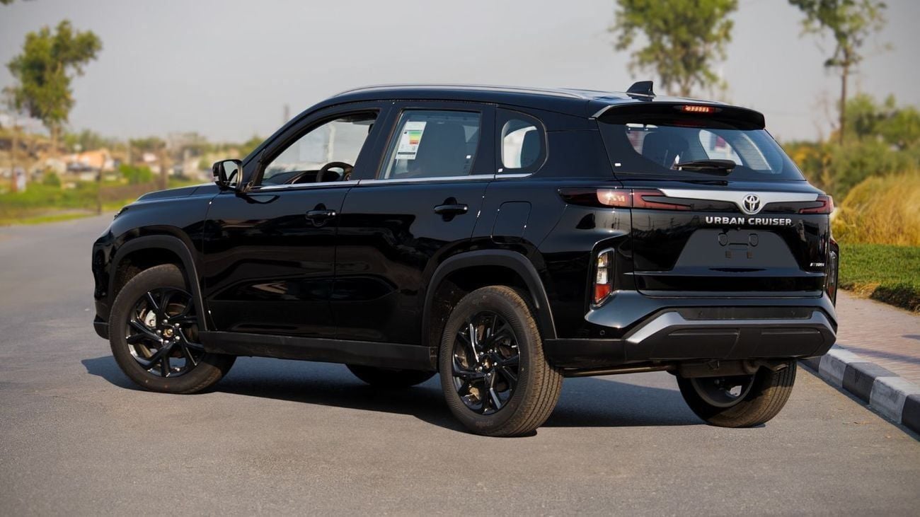 Toyota Urban Cruiser 1.5L – Midnight Black Inside Black and Red | Export Only