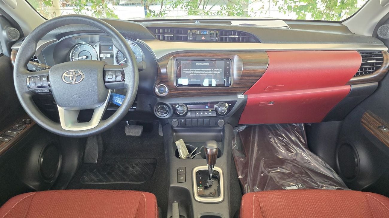 تويوتا هيلوكس TOYOTA HILUX D/C 2.7L AT FULL OPTION 2025-WHITE