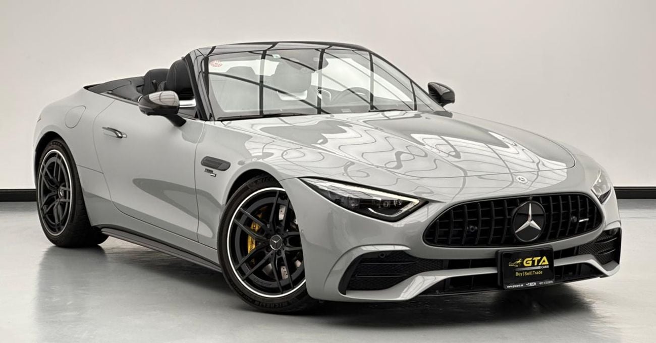 Mercedes-Benz SL 43 AMG 2023 Mercedes-Benz SL43 AMG Convertible, One Year Warranty Unlimited Km, Mercedes Full Service Histo