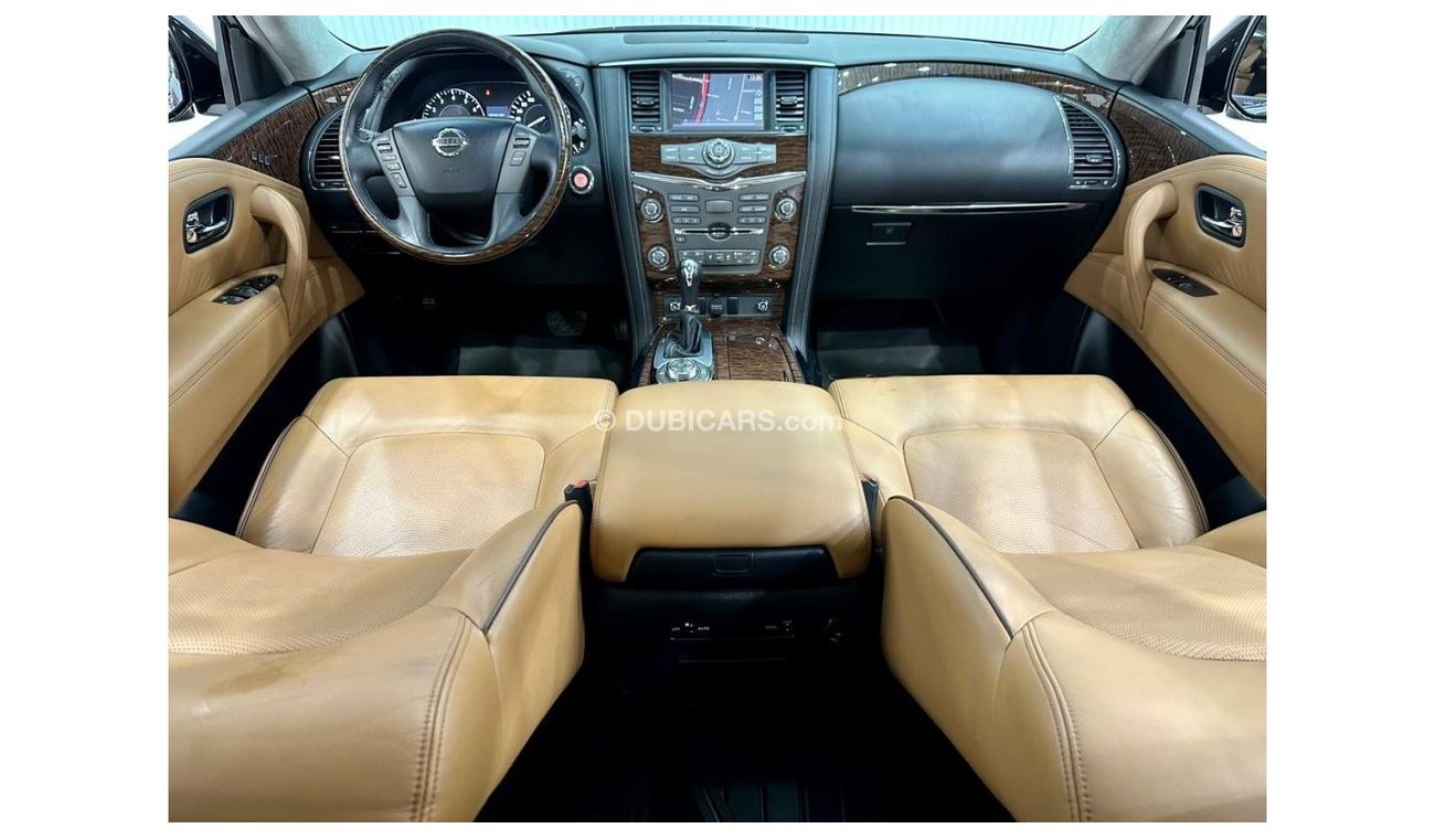 نيسان باترول 2016 Nissan Patrol LE Platinum V8, Warranty, Full Nissan Service History, Full Options, GCC