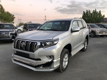 Toyota Prado 15 Facelift To Diesel Lhd For Sale Aed 105 000 Grey Silver 15