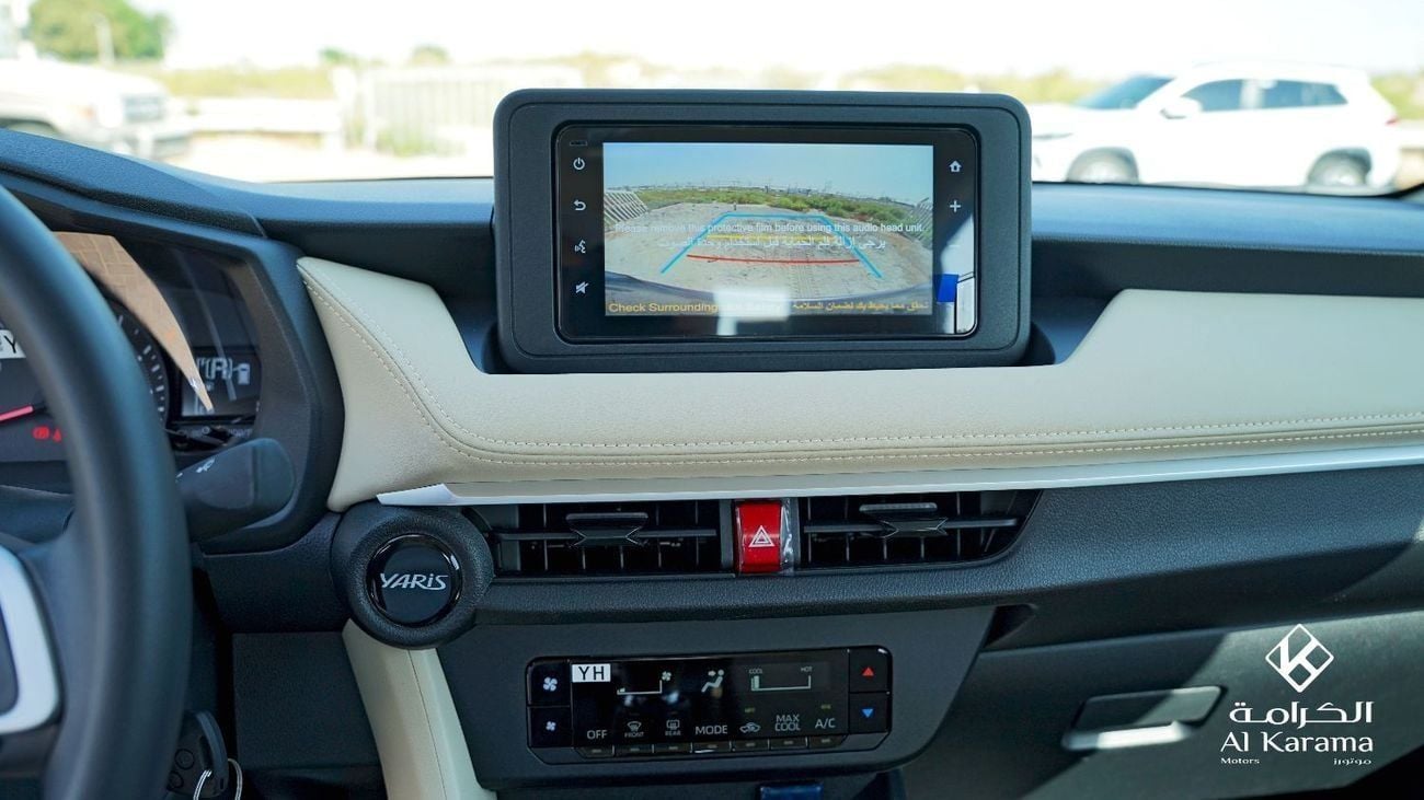 تويوتا يارس Y 1.3L - Digital AC | Alloy Wheels | Rear Camera | Touchscreen Audio System
