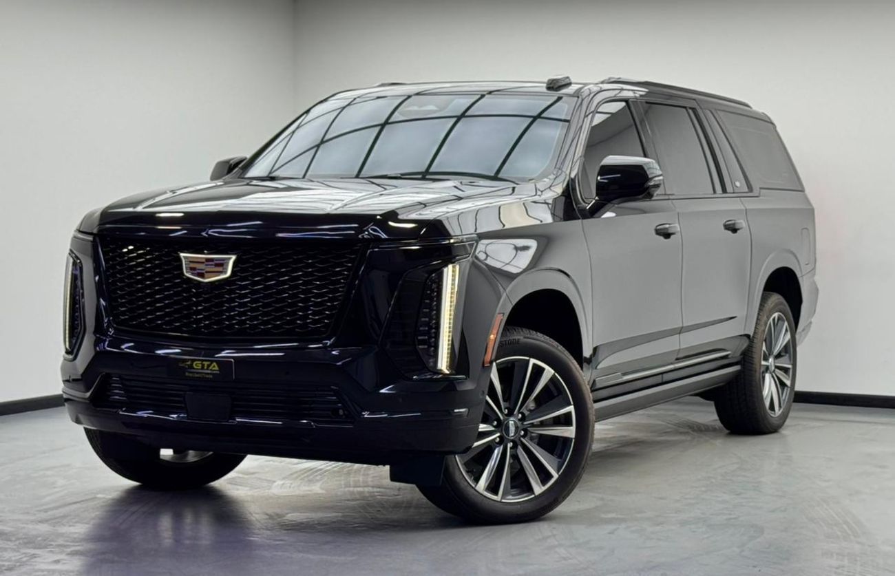 كاديلاك إسكالاد Sport 6.2L 4WD 2025 Cadillac Escalade L Sport, 2029 Cadillac Warranty and Service Pack, GCC