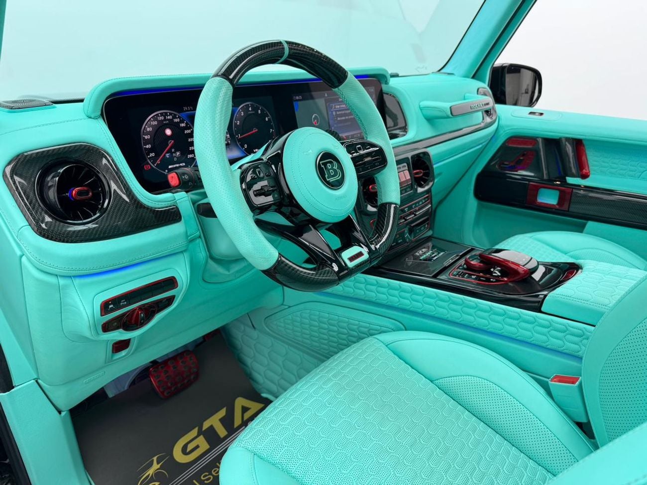 Mercedes-Benz G 63 AMG Std 4.0L 2019 Mercedes-Benz G63 AMG, G900 Brabus Kit, Mercedes Service History, Warranty, GCC